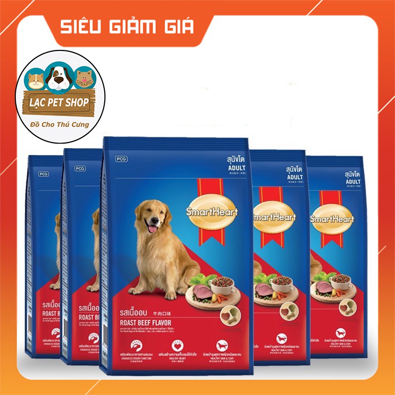 Thức Ăn Cho Chó SmartHeart Gói 400Gr - Dành Cho Các Lứa Tuổi Puppy &amp; Adult