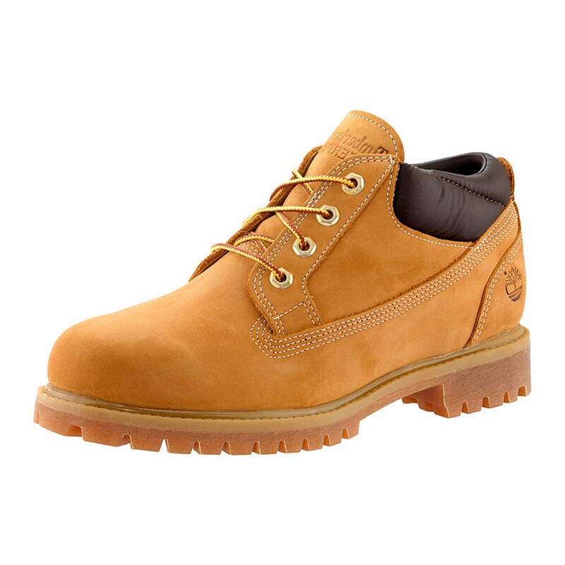 Timberland Giày Bốt Martin Màu Vàng Cổ Điển 10061