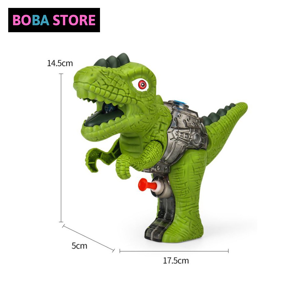 Súng nước khủng long phun nước Boba Store Đồ chơi vận động ngoài trời cho bé mẫu 2021 - GIAO MẦU NHẪU NHIÊN