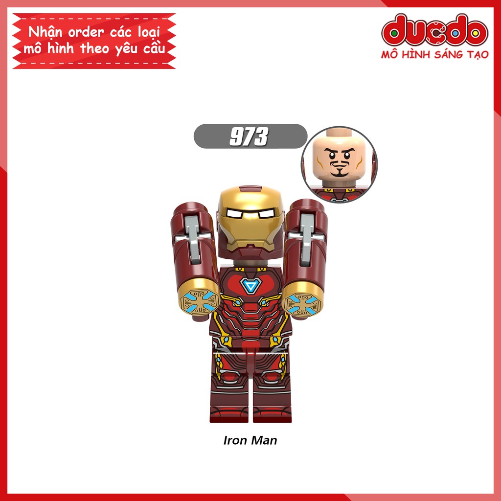 Minifigures các nhân vật Super Hero tuyệt đẹp - Đồ chơi Lắp ghép Xếp hình Mini Iron Man Mô hình XINH 0221