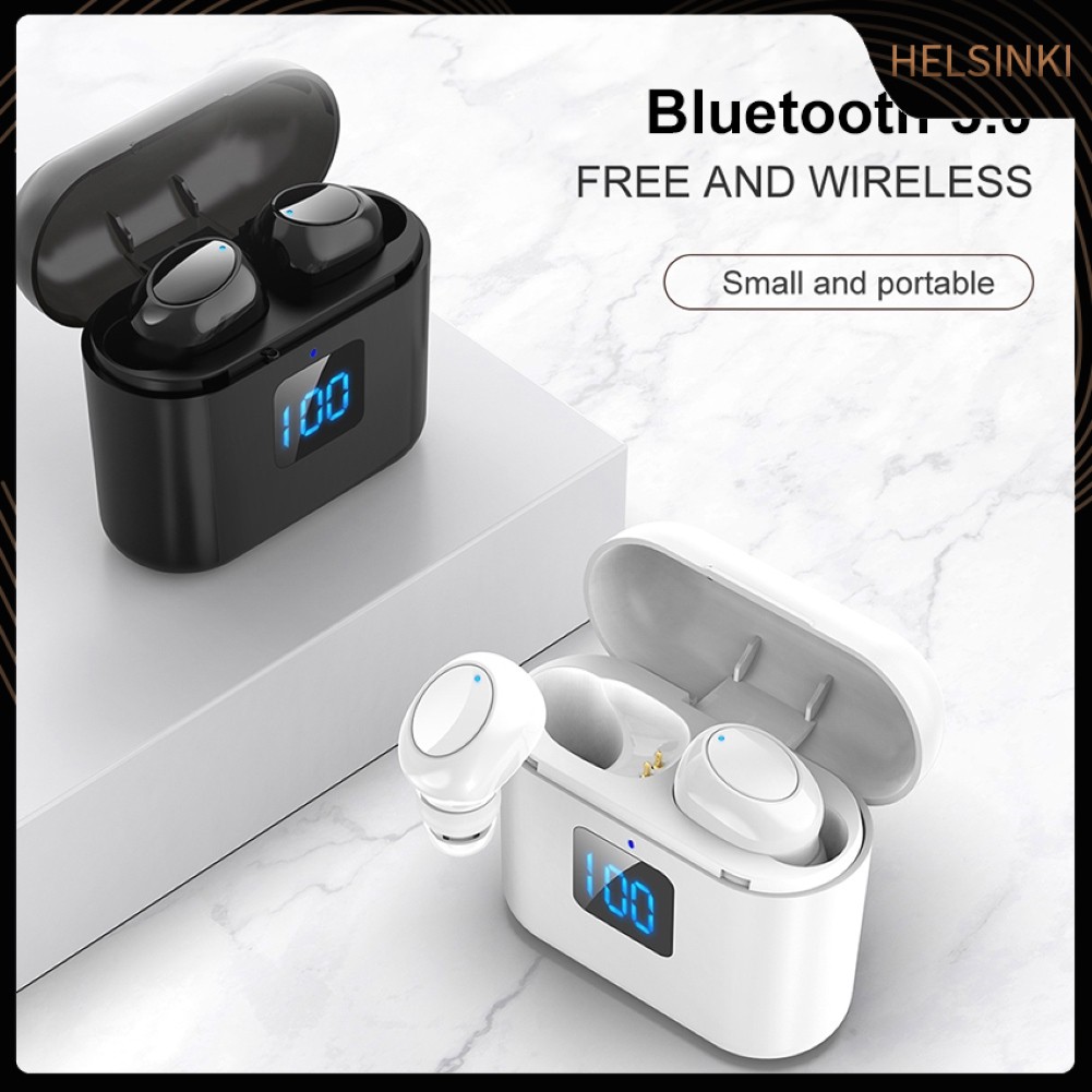 Tai Nghe Bluetooth 5.0 Hel + X11 8d Âm Thanh Sống Động Chất Lượng Cao