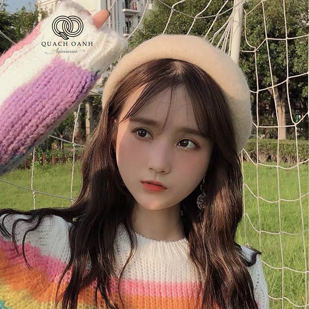 Mũ beret , Mũ nồi phong cách Hàn Quốc - MUL002