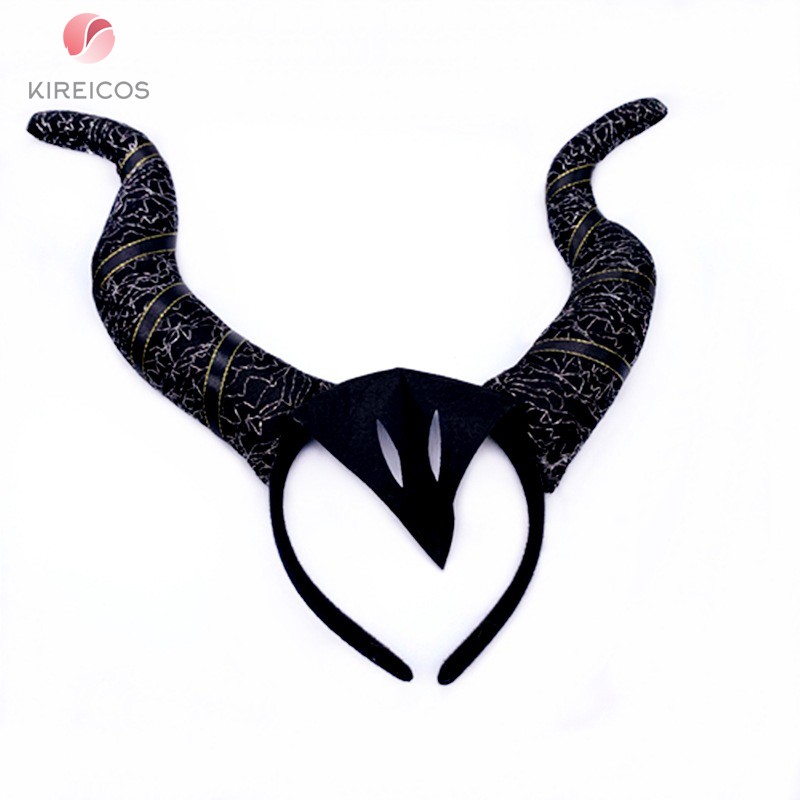 Cài Tóc Halloween Sừng Maleficent Đủ Màu