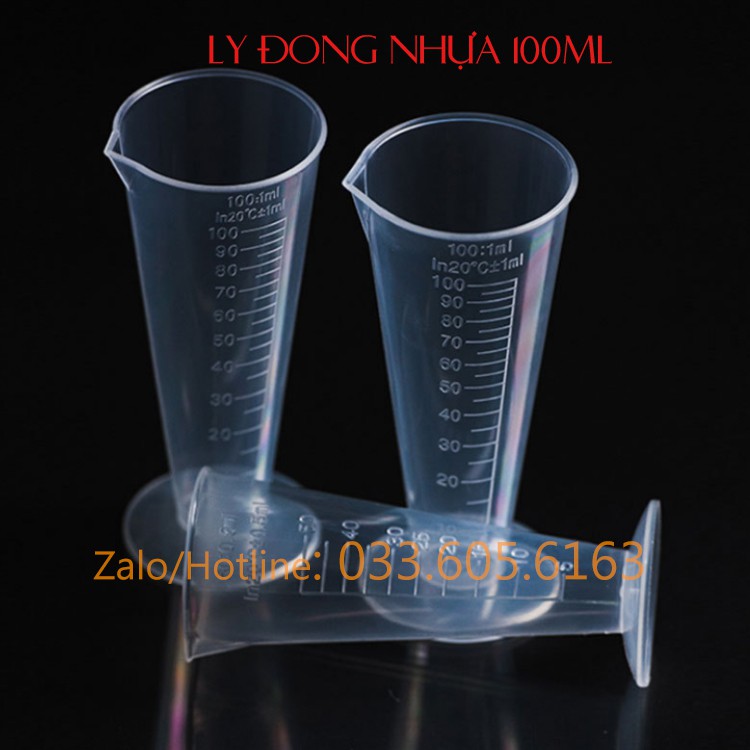 Ly đong nhựa 100ml - Ca đong 100ml có quai - Ly đong 50ml - Zig đong 20/40ml - Zig đong 10/20ml