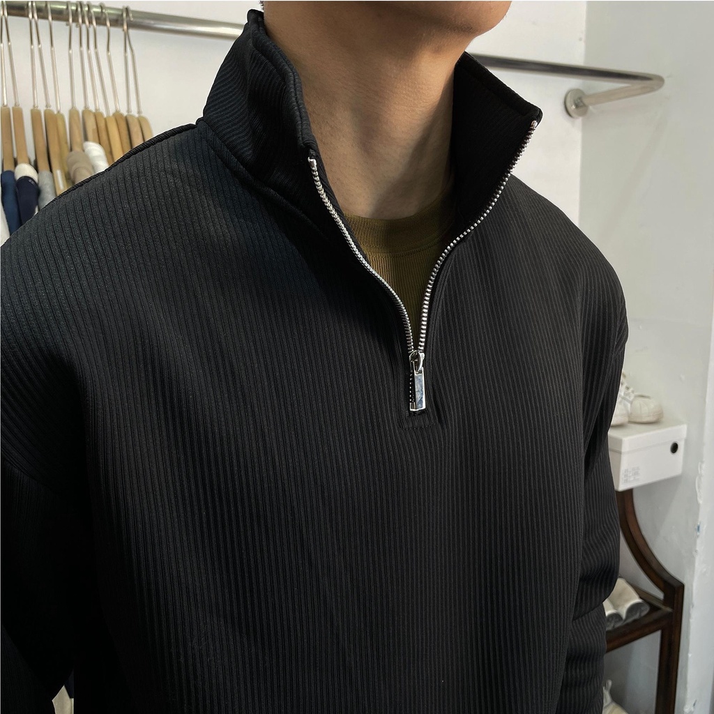 Áo thun nam dài tay Thu đông unisex form rộng đẹp chất vải nỉ dày dặn mã AT-004