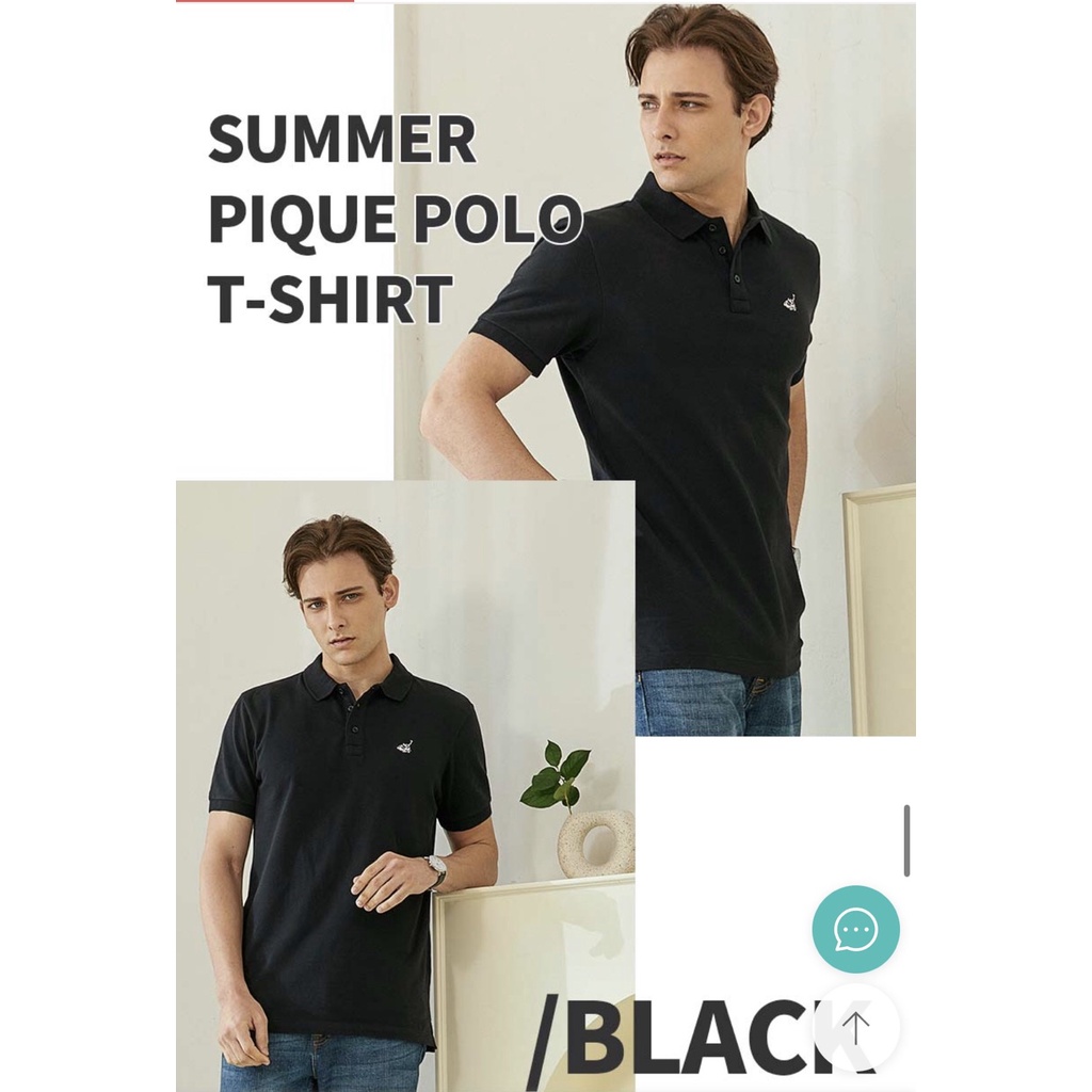 Hàng xuất xịn - Áo thun polo có cổ nam cotton gai xuất khẩu