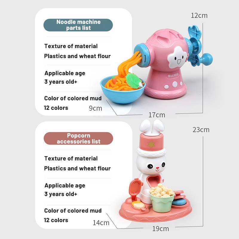 Set đồ chơi nặn đất sét nấu ăn SEA SUN TOYS kiểu dáng hoạt hình nhiều mẫu tùy chọn đáng yêu dành cho trẻ em
