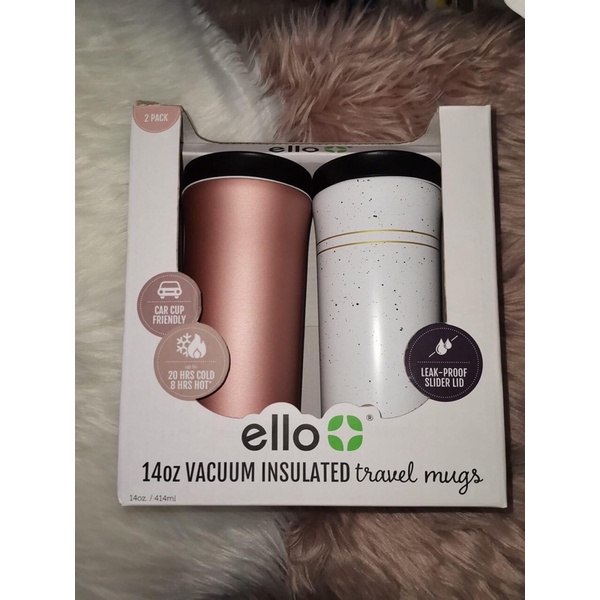 Ly giữ nhiệt Ello 414ml/ Set 2 ly nhập từ Mỹ