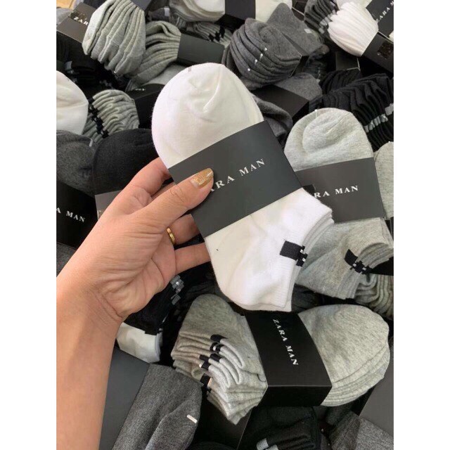 Tất Vớ Ngắn Mùa Hè Cotton Nam Nữ (1đôi)