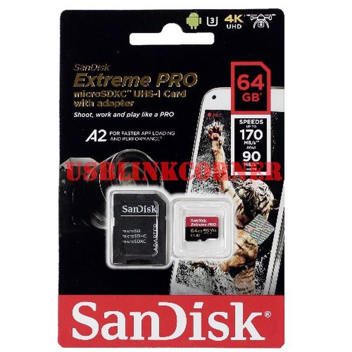 Microsdxc Extreme Pro 64gb Lên Tới 100mbs | BigBuy360 - bigbuy360.vn