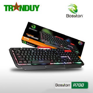 K059 bàn phím giả cơ bosston r700 led gaming