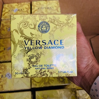 Nước hoa versace yellow diamond 50ml tặng 1 vials