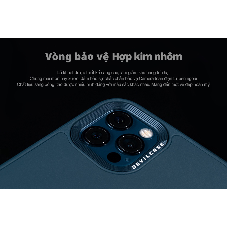 Ốp điện thoại DEVILCASE Phiên Bản Pro dành cho IPhone12/IPhone 12Pro/IPhone 12Pro Max/IPhone 12mini -    Cao cấp