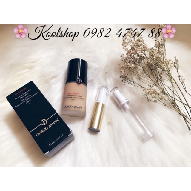 Full 30ml kem nền Armani Power Fabric đủ màu