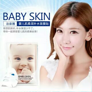 1 miếng lẽ mặt nạ bioaqua babyskin.