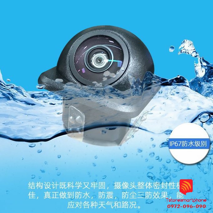 Camera lùi AHD cam lề, cạp lê, cập lề Chân Nấm nhấn 1080p Full HD Len Mắt Cá CHIP SONY Siêu Nét | WebRaoVat - webraovat.net.vn