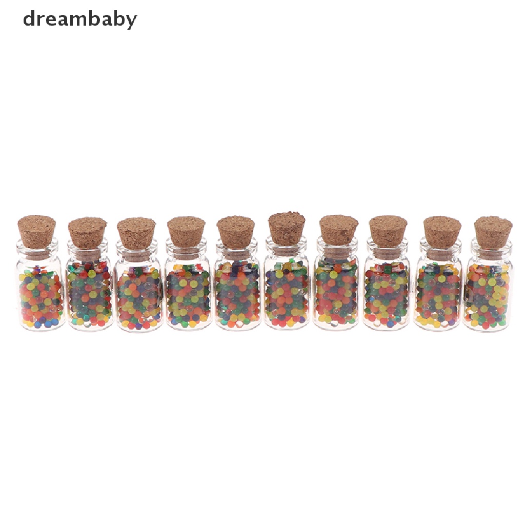 Set 10 lọ nhựa tỉ lệ 1/12 dùng để trang trí nhà búp bê