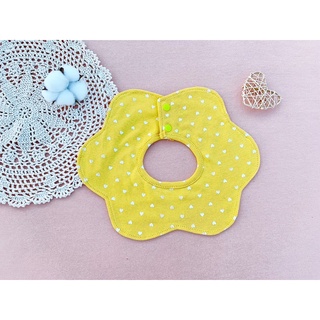 Yếm hoa chất cotton xuất dư bé gái