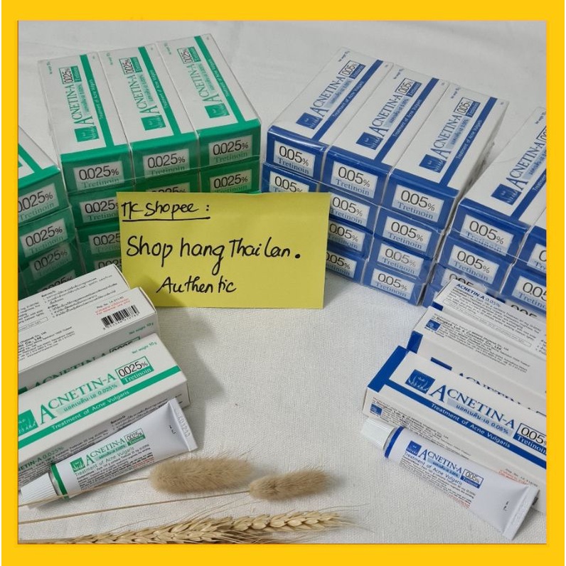 (Chính hãng 100%) Kem Acnetin A - Tretinoin - Giảm Mụn, Chống Lão Hóa