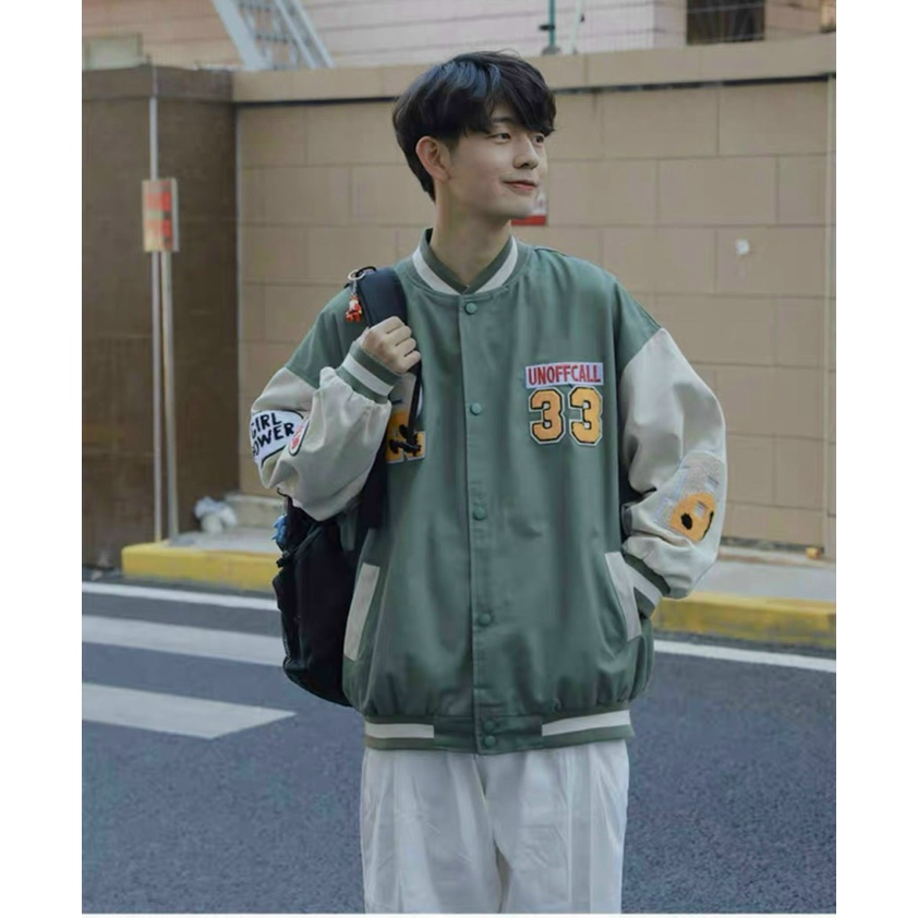 Áo Khoác Nam Chất Nỉ Dày Mịn Màu Xanh In Số 33 Form Rộng Mặc Đẹp Thoải Mái Đi Choi, Du Lịch NEW UNISEX