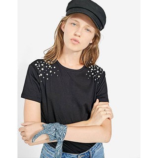 Áo phông nữ Stradivarius size S quốc tế