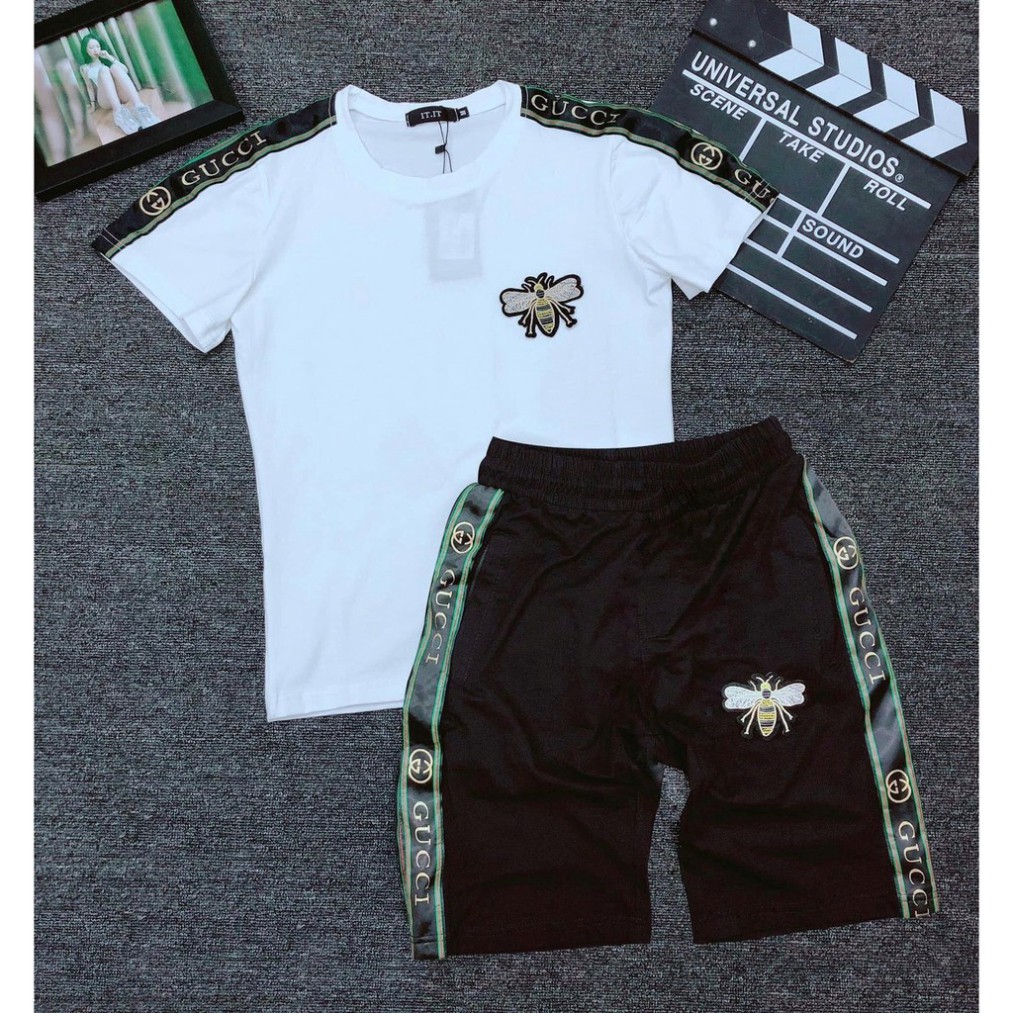 Đồ Bộ Nam, Bộ Thể Thao Nam Thêu Logo Ong Chạy Dây Phối GC BB19 < == | BigBuy360 - bigbuy360.vn