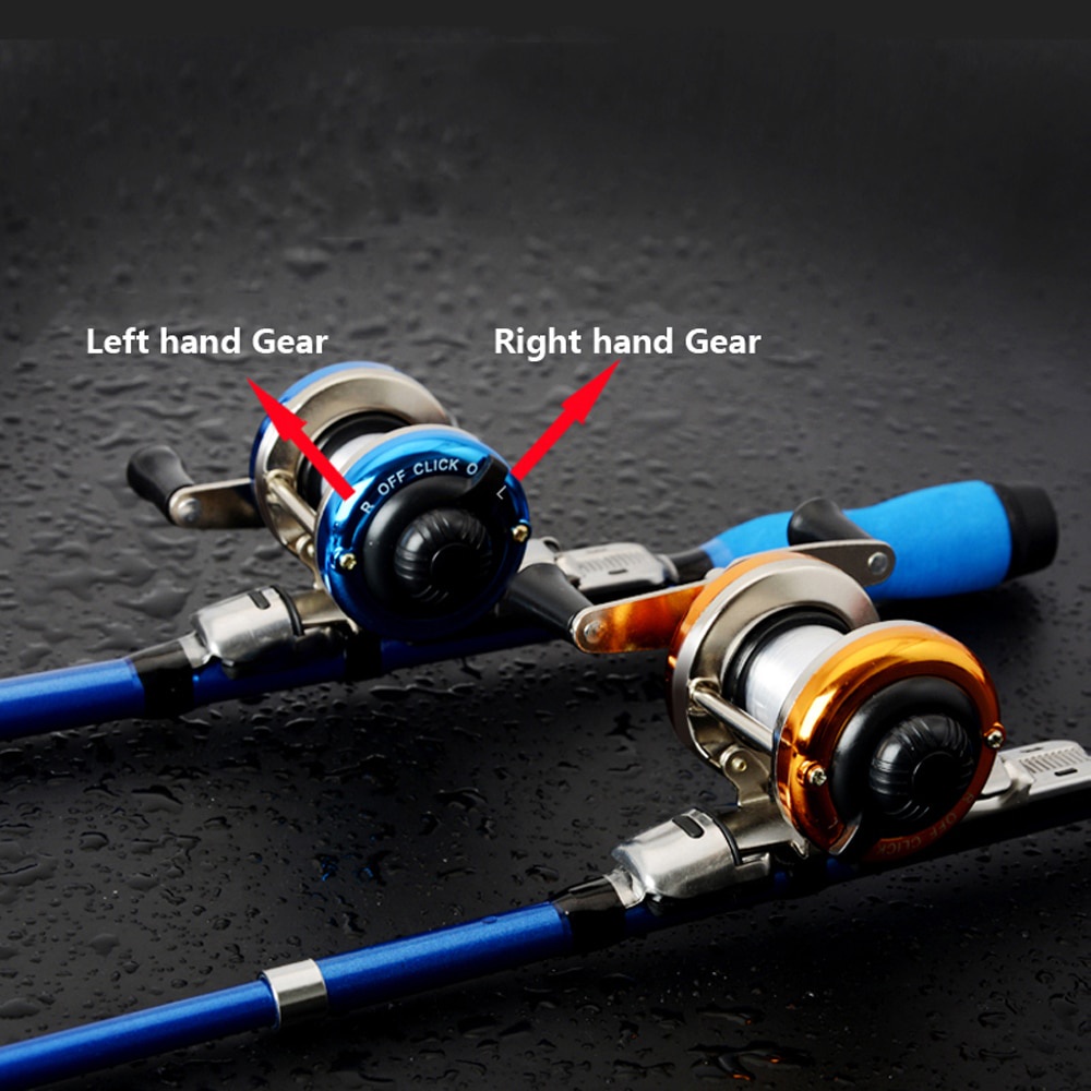 Máy Câu Cá Quay Tay Trái Phải 5.2:1