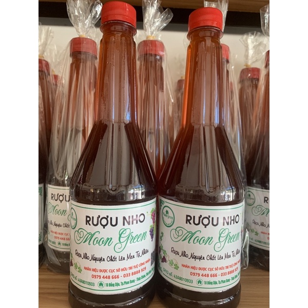 750ml NƯỚC NHO LÊN MEN-NINH THUẬN
