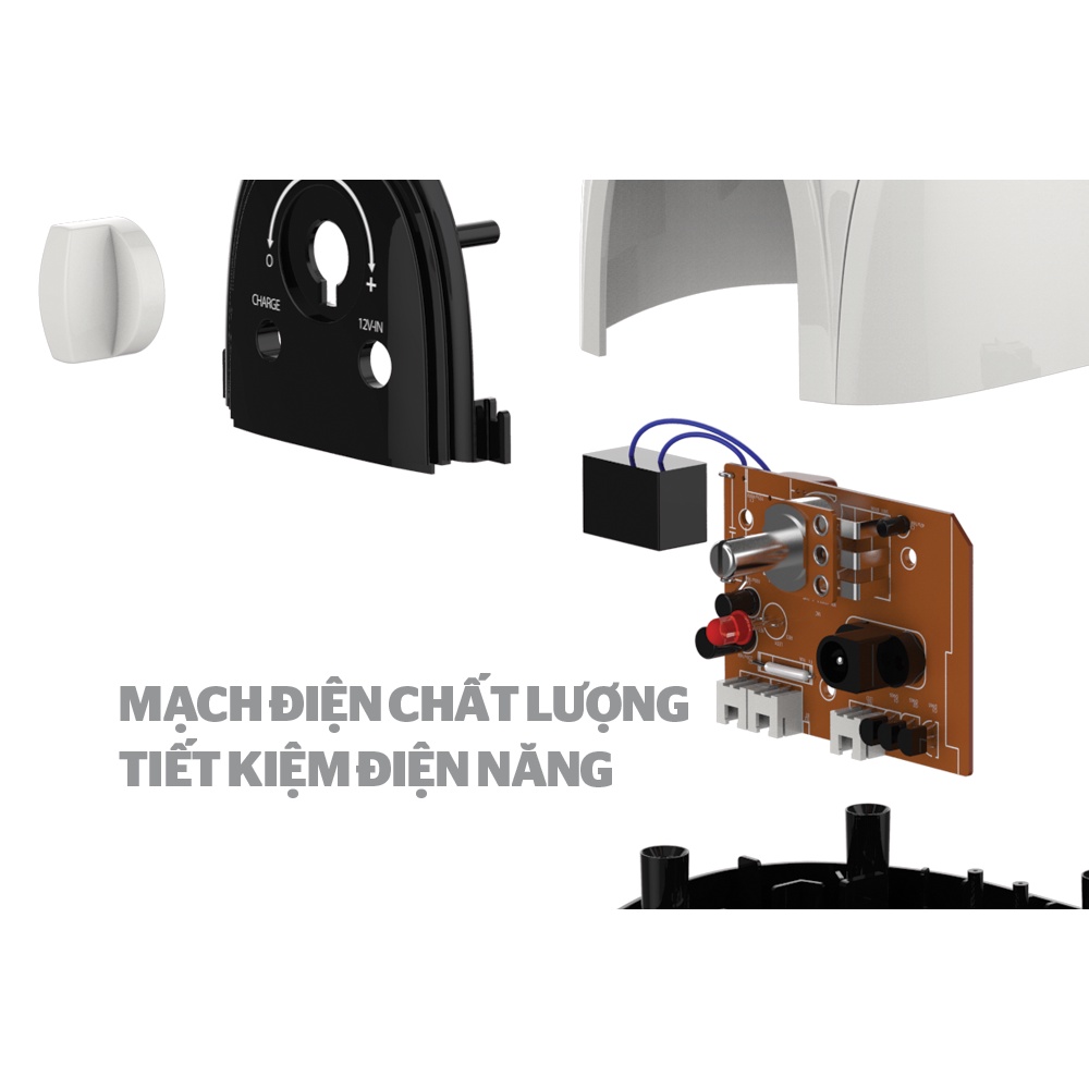 Đèn tích điện năng lượng mặt trời Sunhouse SHE - 6899S