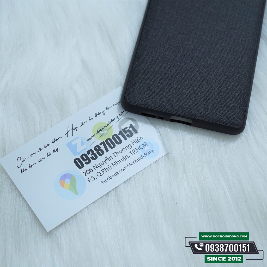 Ốp Lưng Vải Samsung S10 Lite thời trang tiện dụng