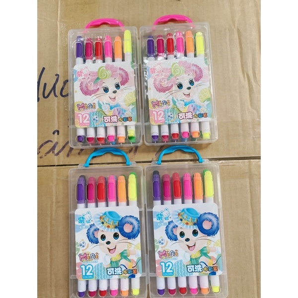 Vỉ 12 bút dạ màu Mini