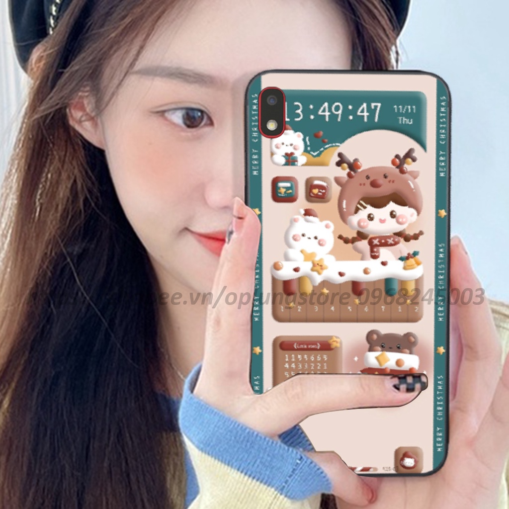 Ốp lưng samsung A10/ M10 in hình 3D gấu,thỏ cute dễ thương.
