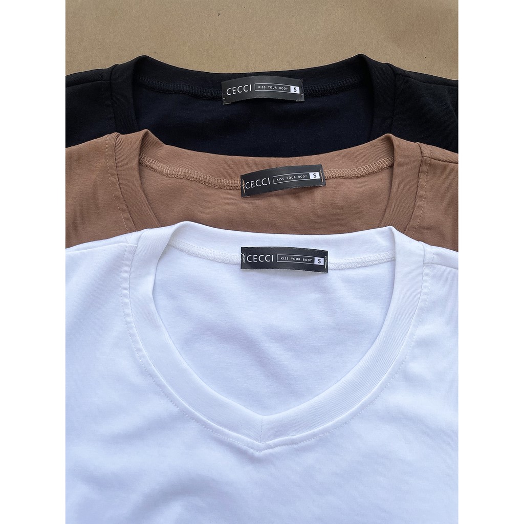 Rosie bodysuit cổ tim cộc tay CECCI mẫu mới 2021 | BigBuy360 - bigbuy360.vn