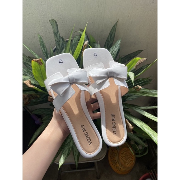 Dép bảng kiểu nơ ngây Ngô có big size 35-45