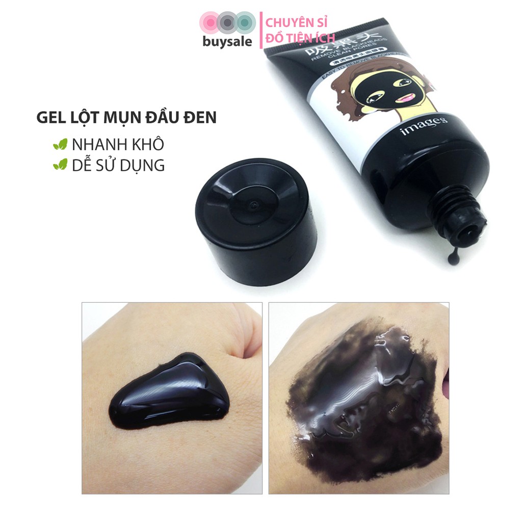 Gel lột mụn đầu đen, loại bỏ bã nhờn, bụi bẩn chiết xuất tinh than tre Iamges - buysale - MP002