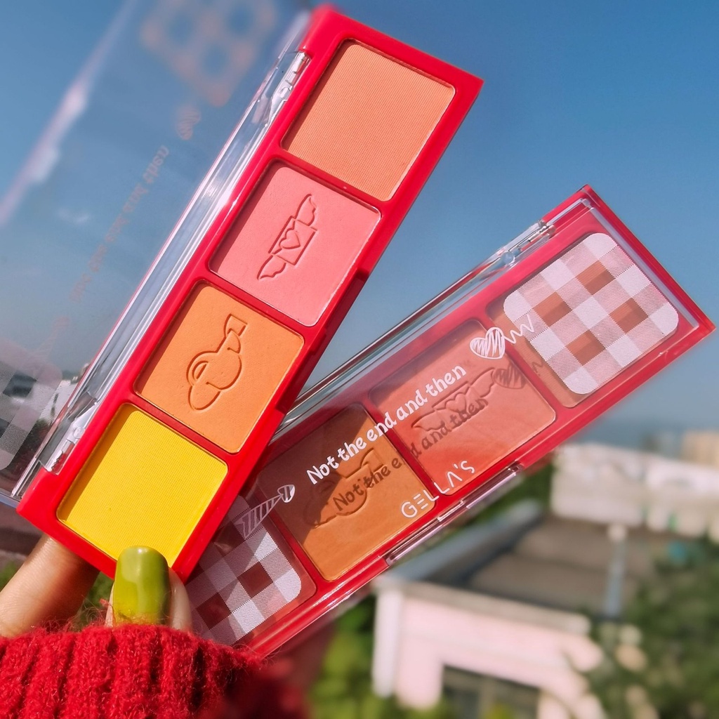 [GELLA] Bảng má hồng 4 ô Gella | BigBuy360 - bigbuy360.vn