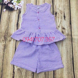 Bộ kate gân cho bé gái 7-23kg