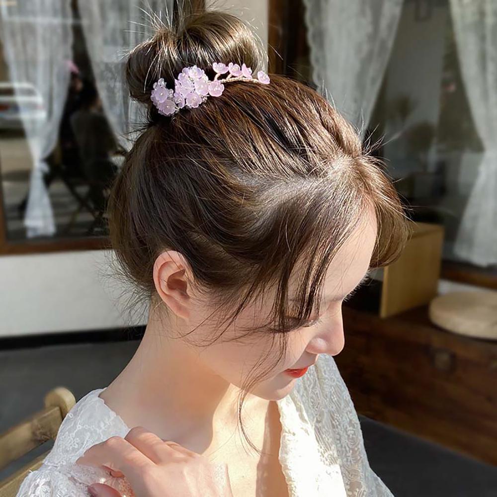 Kẹp Tóc Đính Hạt Ngọc Trai Thời Trang Cho Nữ