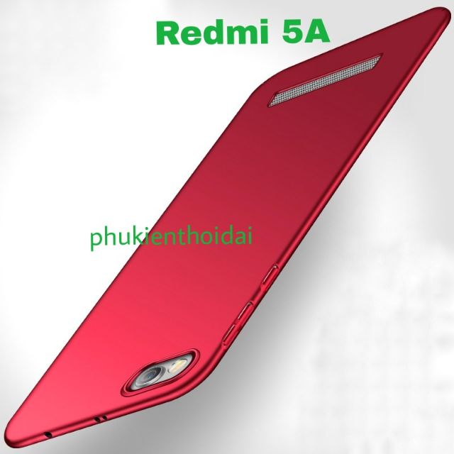 Xiaomi Redmi 5A ốp lưng nhựa nhung siêu mỏng cao cấp