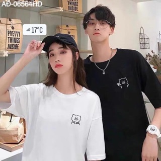 Áo đôi logo gấu đen và trắng (1 đôi gồm 2 áo )/HĐ