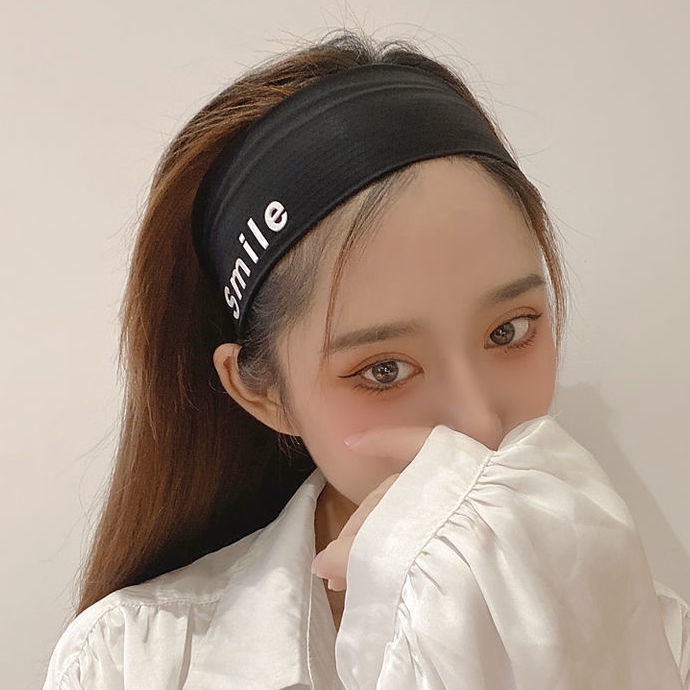 Băng Đô Cài Tóc Mỏng Màu Đen / Hồng / Xanh Dương Thời Trang Mùa Hè Phong