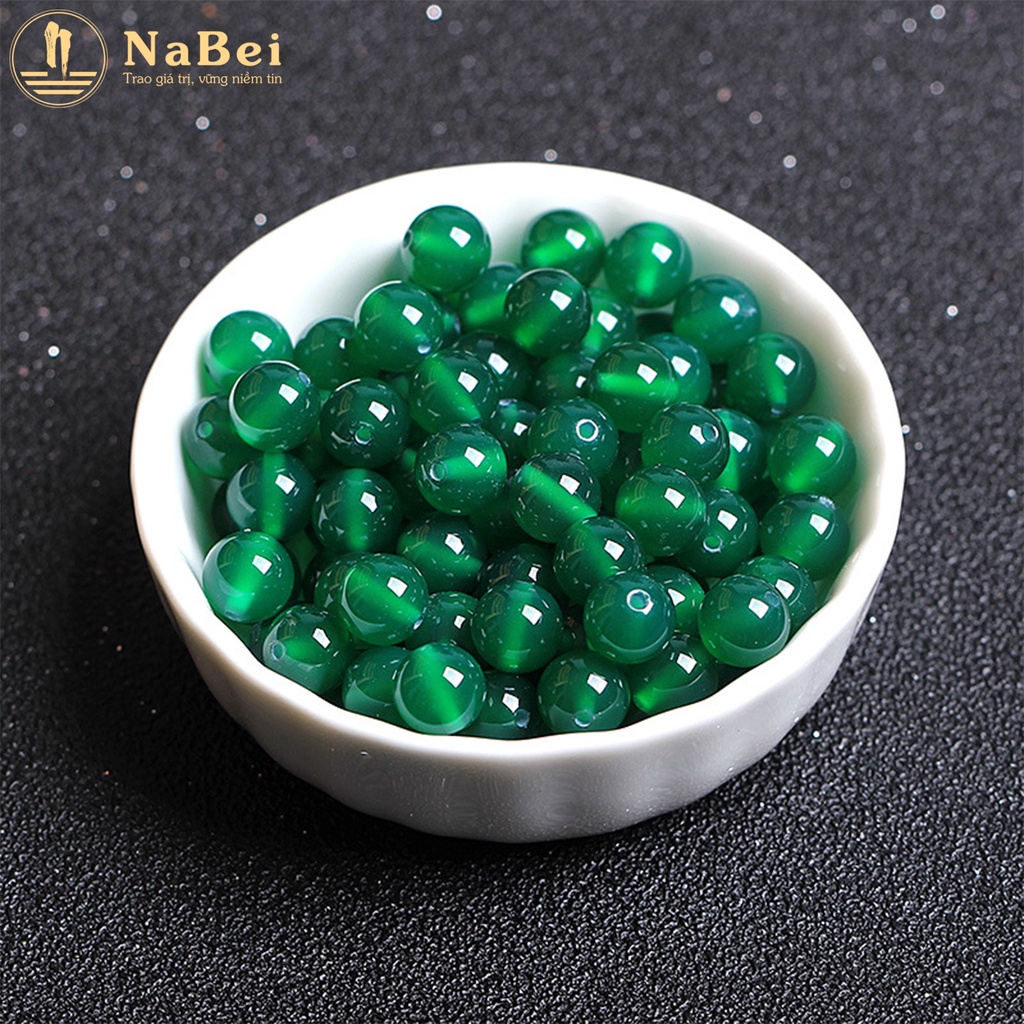 Charm Đá Mã Não Tự Nhiên Mix Vòng Tay Cho Nam Nữ Phù Hợp Mệnh Kim, Thủy, Mộc, Hỏa, Thổ NB306 - Phong Thuỷ NaBei Store
