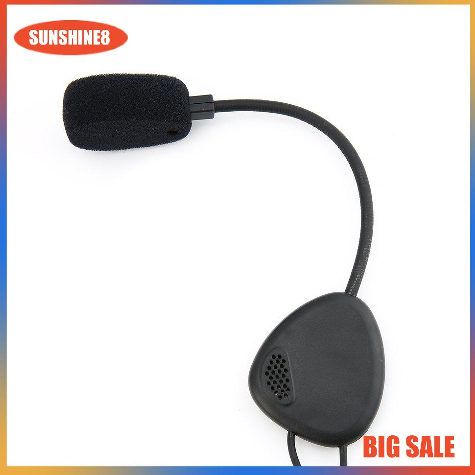 【SUN】Upgrade Finger PTT Motorcycle Helmet Headset MIC for KENWOOD TYT BAOFENG
