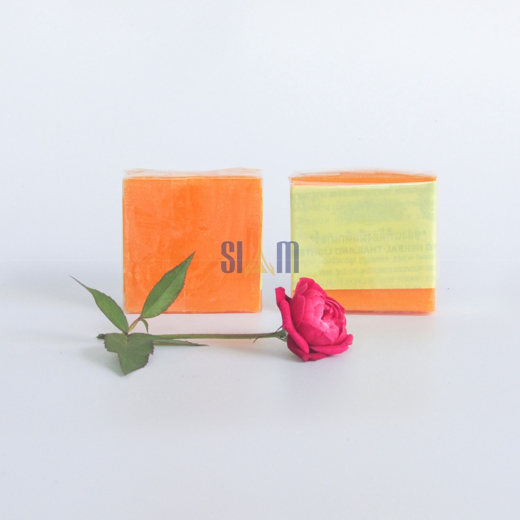 Lốc 12 Bánh Xà Bông  FREESHIP Cam Nghệ Thái Lan