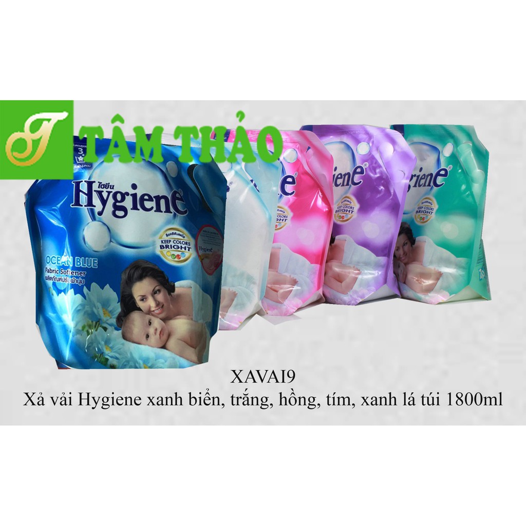 Xả vải Thái Lan Hygiene 1800ml 8850092265618, 8850092262617, 8850092260620, 8850092264611, 8850092263614, 8850092266615
