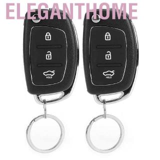 Eleganthome Car Security System 3 Buttons Keyless Central Lock Entry Kit