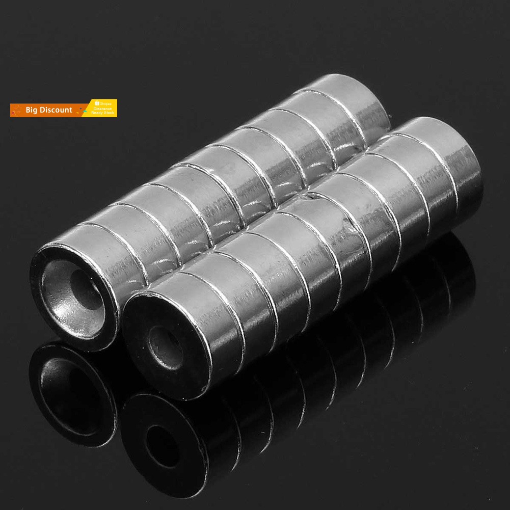 Bộ 18 Nam Châm Dạng Tròn N52 12x5mm Cho Máy In 3d