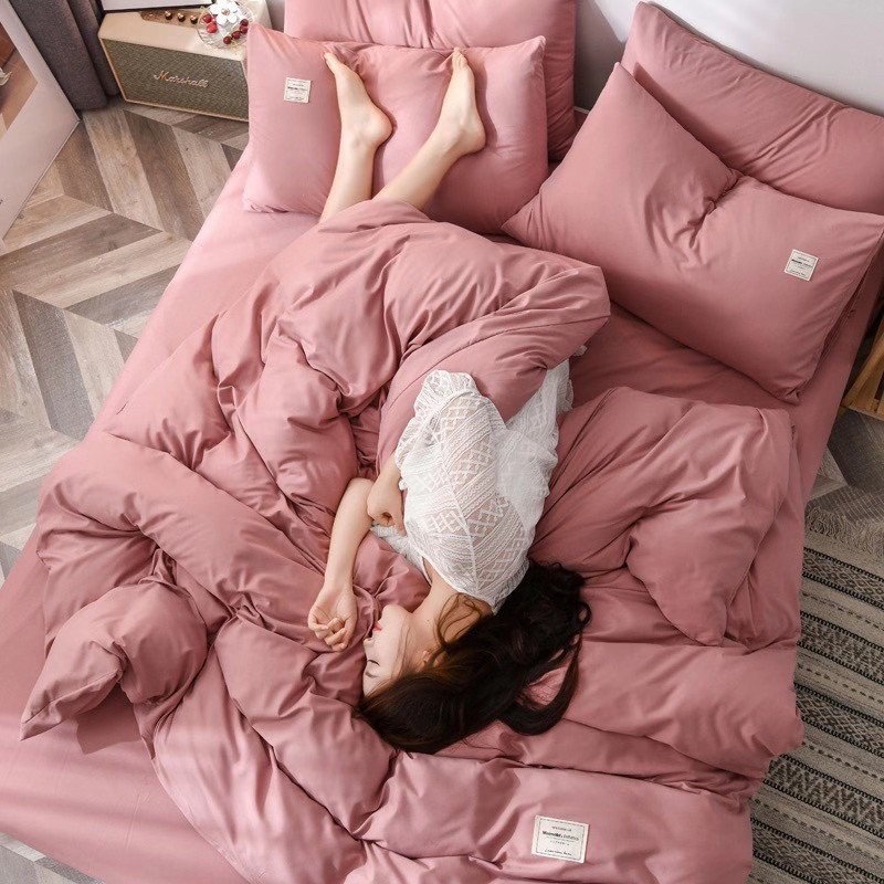 BỘ DRAP & CHĂN CHẦN BÔNG 5 MÓN COTTON TICI VINTAGE