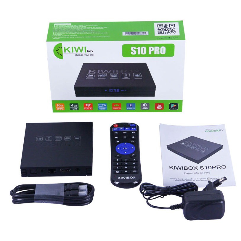 Android TV Box Kiwibox S10 PRO