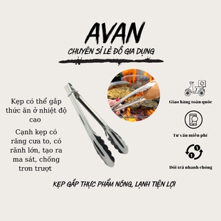 Kẹp gắp thực phẩm đa năng cách nhiệt- kẹp gắp thực phẩm nóng, lạnh tiện lợi